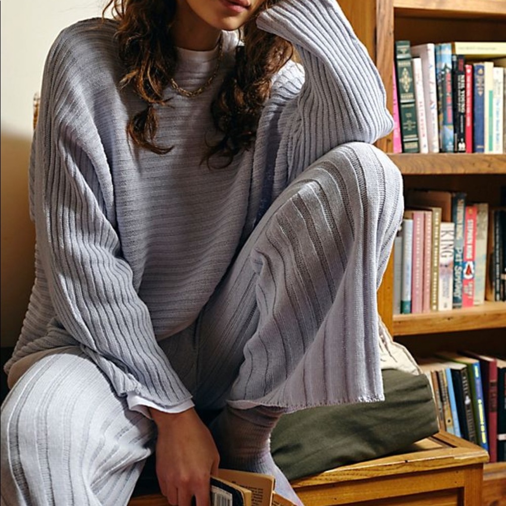 free people imogene sweater set